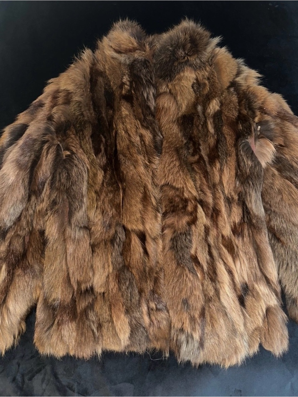 Vintage Women’s Fox Fur Jacket Good Condition